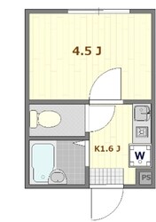 Well-being羽田の物件間取画像